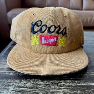 Coors Banquet Corduroy Snapback Hat